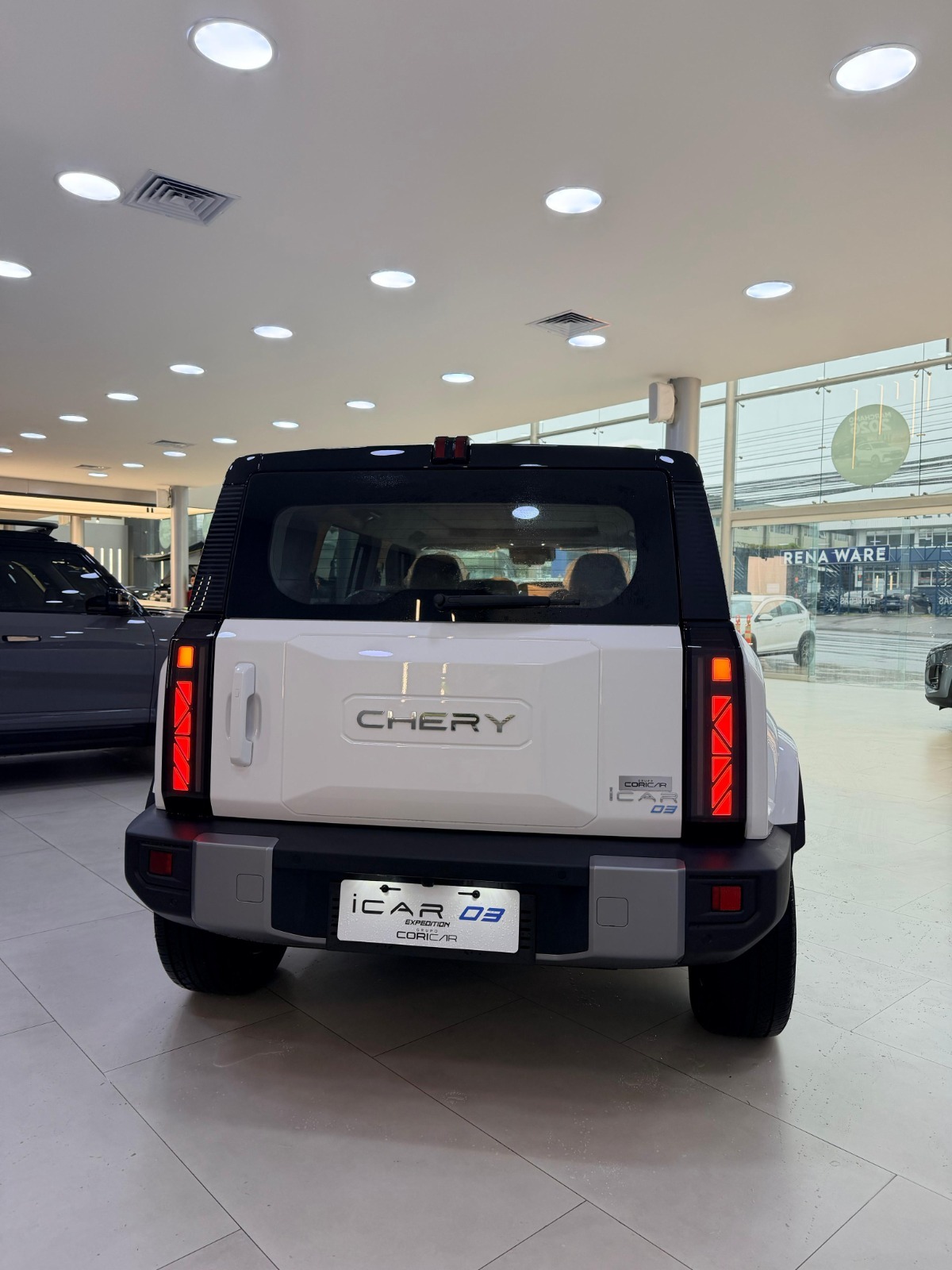 iCar 03 SUV Eléctrico en acción